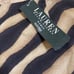 Ralph Lauren Zebra Print Straight Skirt Cotton Size 14 Tan Black NWT MSRP 85
