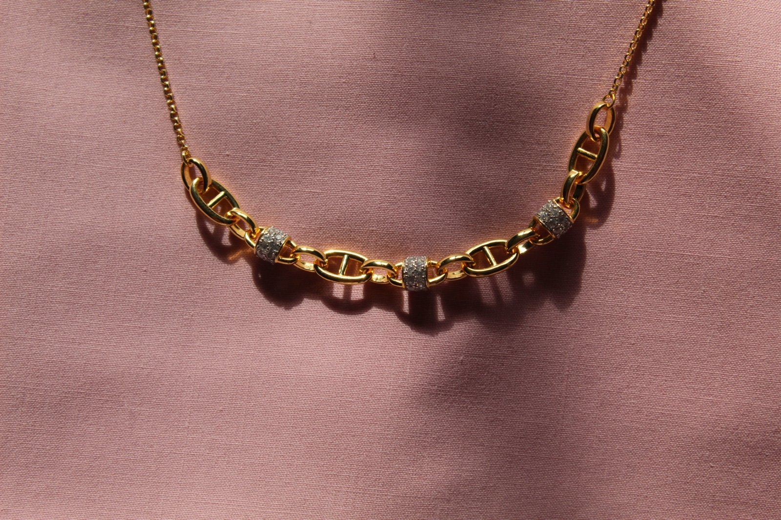 Ross Simons multi link chain necklace
