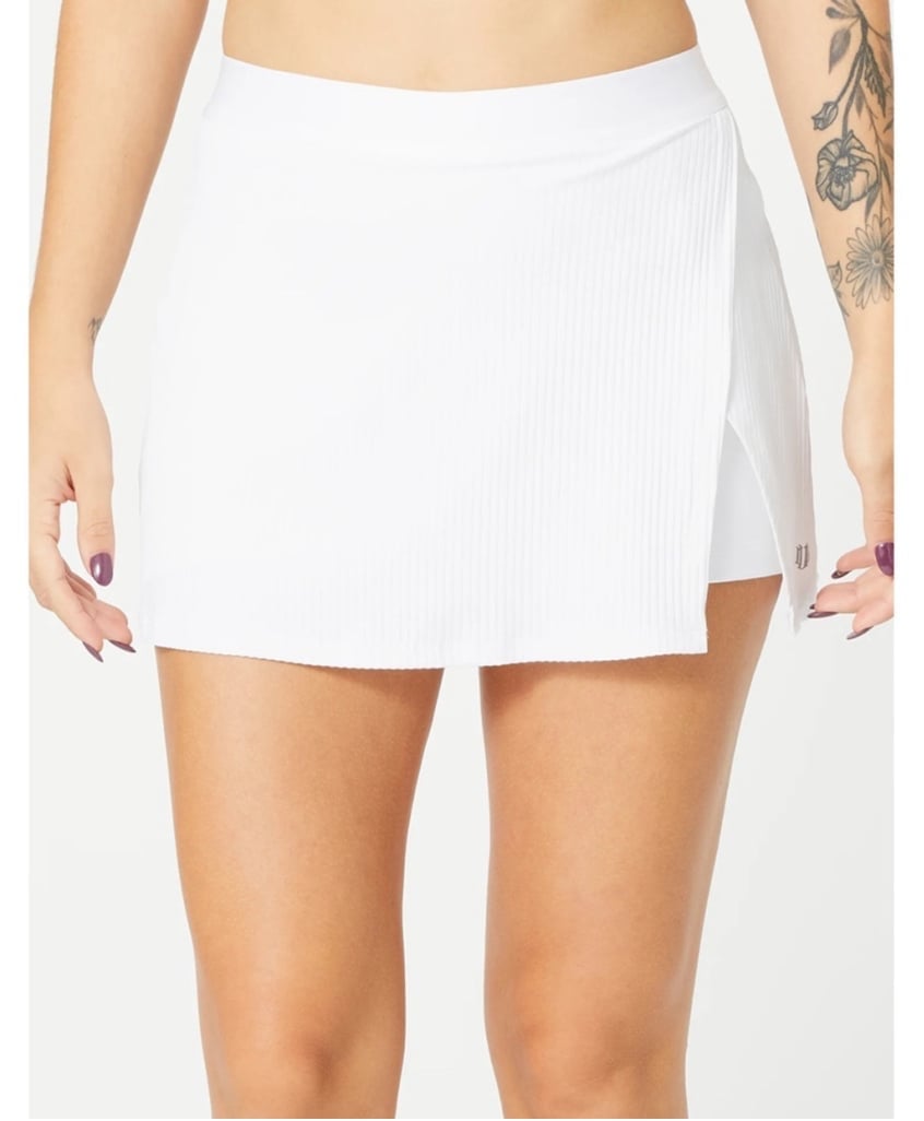EleVen Can’t Stop Won’t Stop Ribbed Skirt White Lg