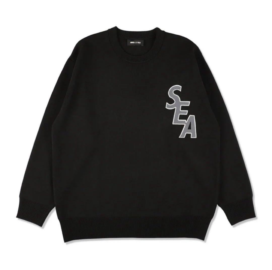 SEA PATCH CREW SWEATER – WIND AND SEA