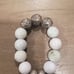 Sterling Sliver Jade beaded bracelet