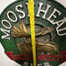 VINTAGE MOOSEHEAD CANADIAN LAGER BEER 3D ADVERTISEMENT AD SIGN DECOR
