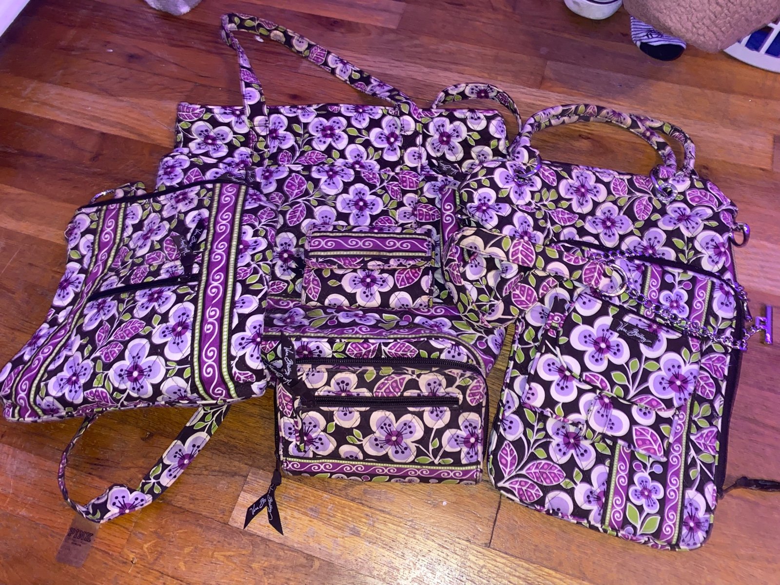 Vera Bradley 7 peice set