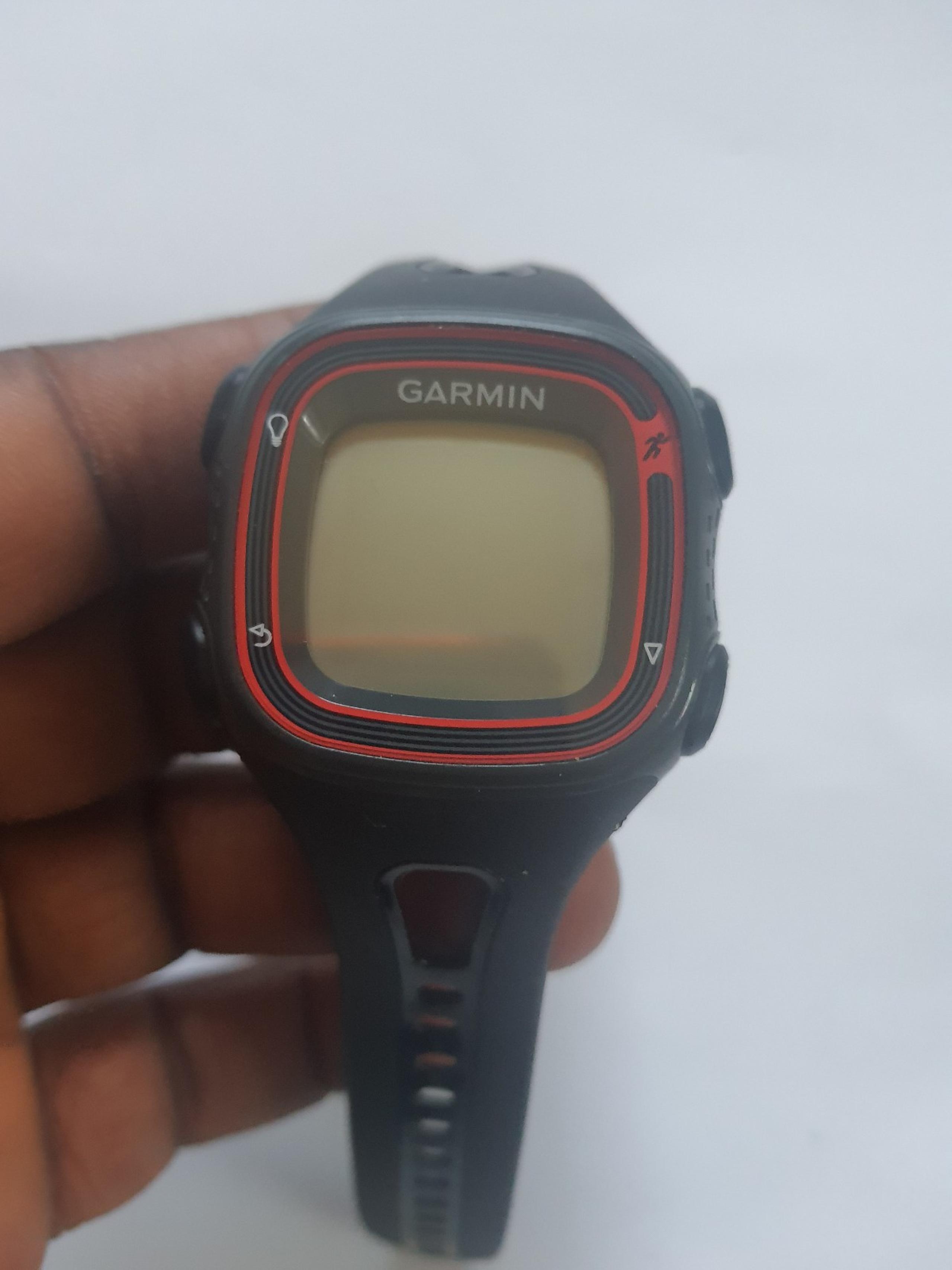 Garmin Digital Black Resin Strap Men's Wristwatch