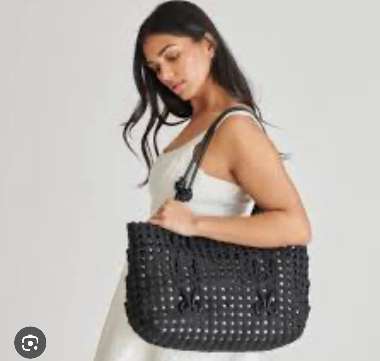 Dolce vita Logan woven tote
