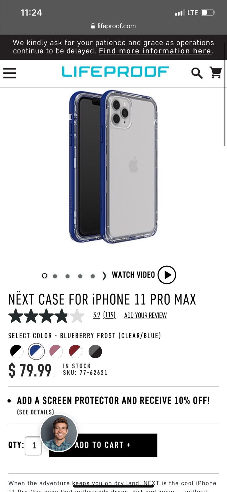 Lifeproof iphone 11 pro max