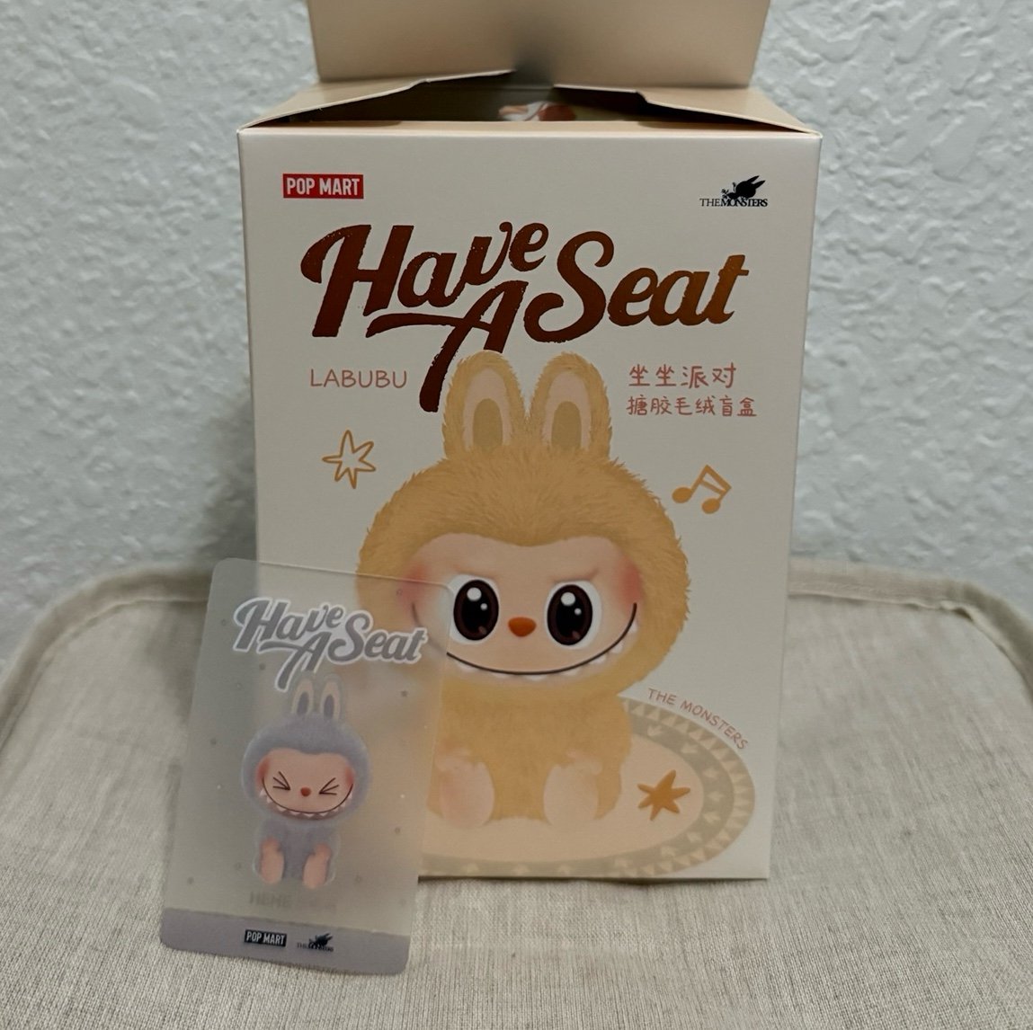 Have a Seat Labubu - Hehe (unopened bag)