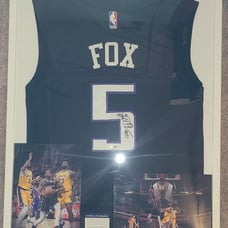 Autographed De'Aaron Fox Jersey