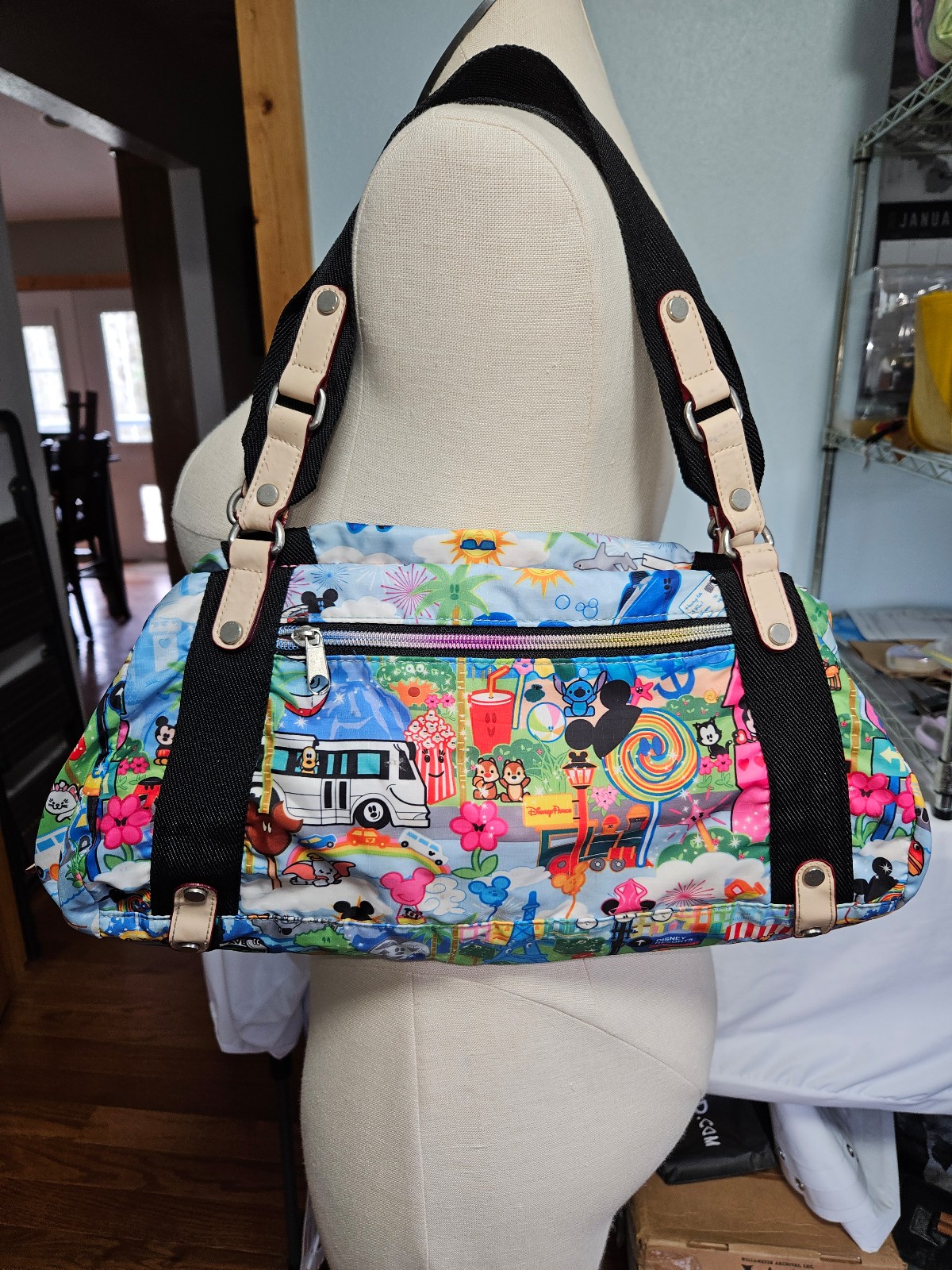 Disney Parks RARE authentic Mickeydoki satchel bag
