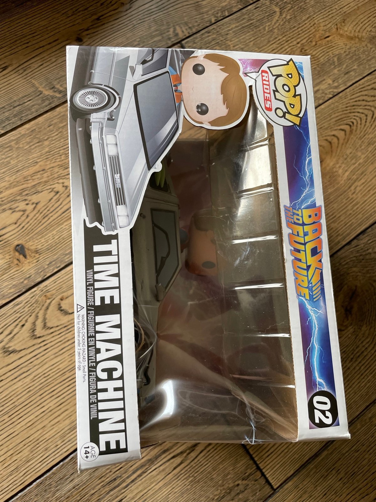 Funko POP Rides Back to the Future Delorean Time Machine