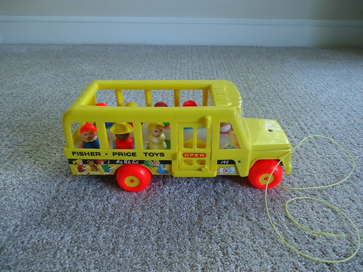 Fisher Price School Bus 1965