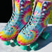 Cosmic Girl Skates- Psychedelic Style