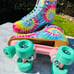 Cosmic Girl Skates- Psychedelic Style