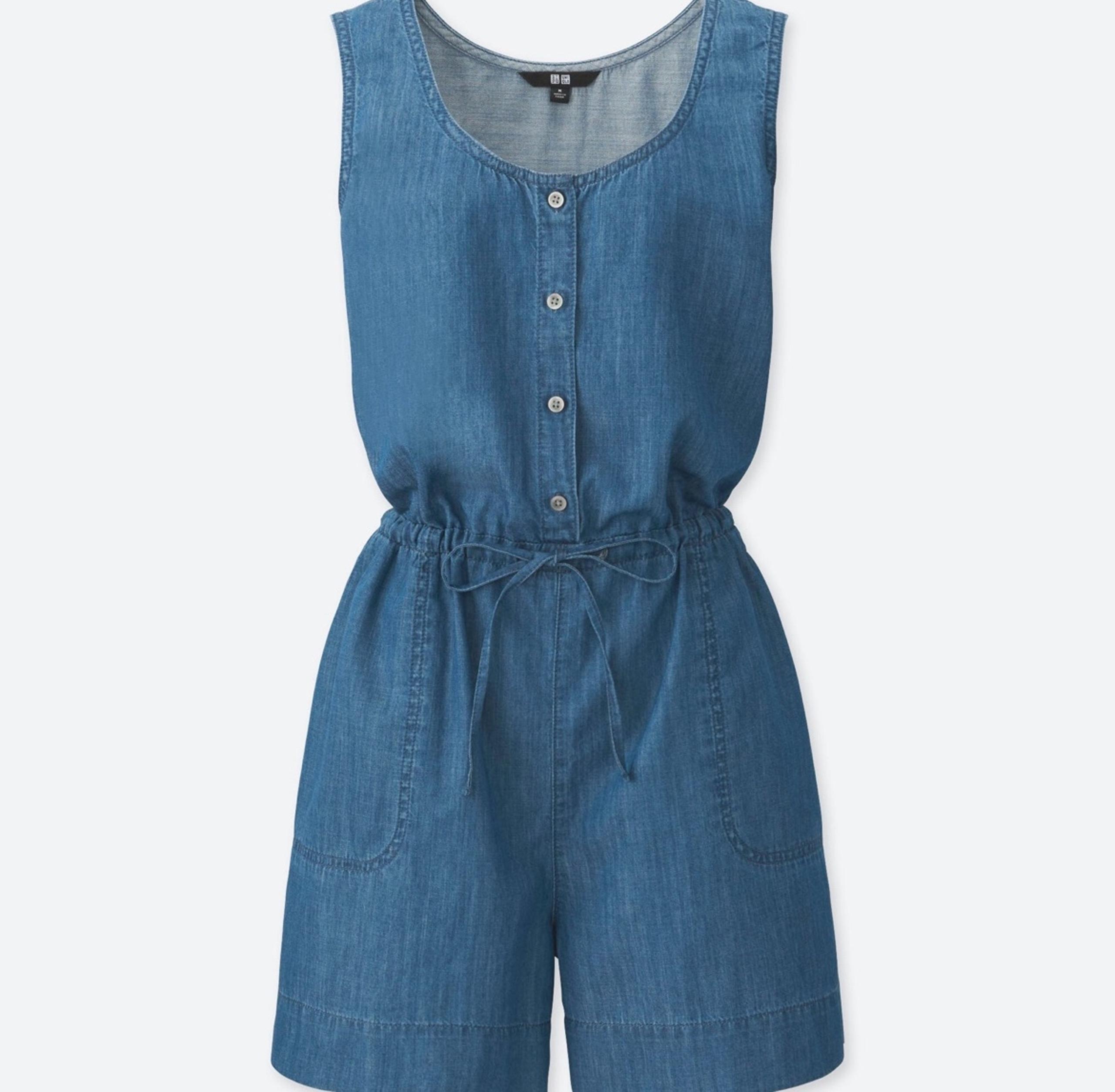 Uniqlo Blue Romper