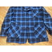 Vintage 70's Large Pendleton Blue Plaid Patch Pocket Casual Wool Blazer Made USA