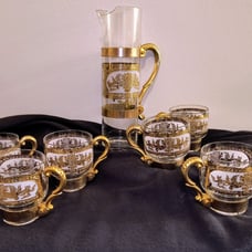 Vintage Mid Century Cocktail Set