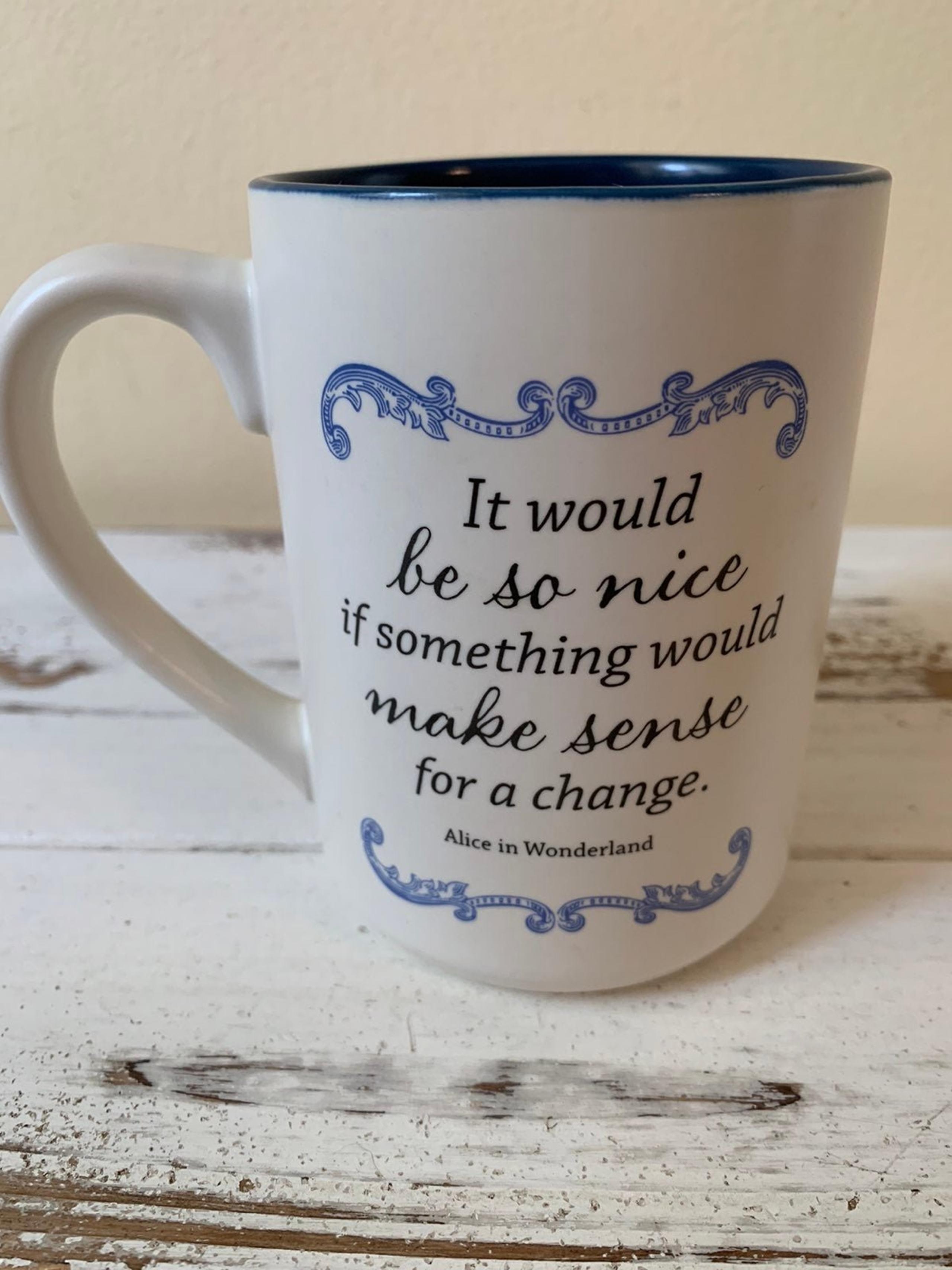 Alice in wonderland Hallmark Coffee Mug