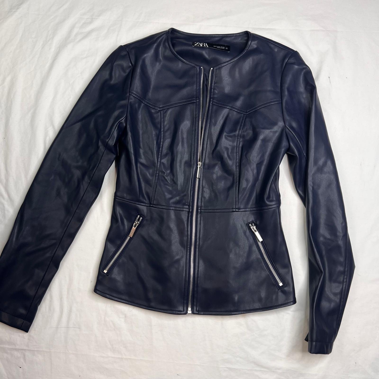 ZARA Peplum Coats Jackets Mercari
