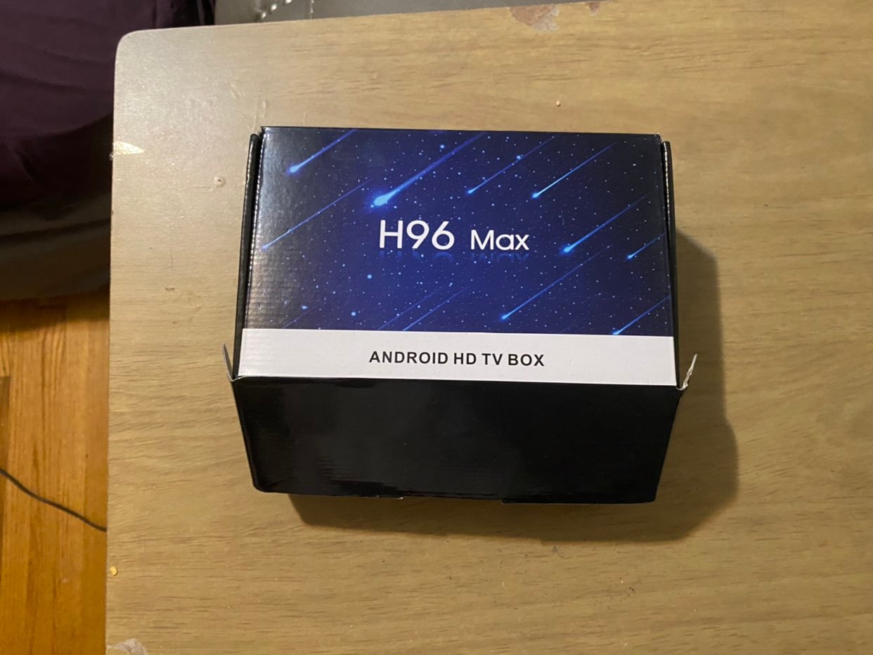 H96max androod movie box