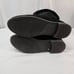 TOMS Serra Size 8.5 Black Suede Slouchy Moto leather Mid Calf Perforated Boots w