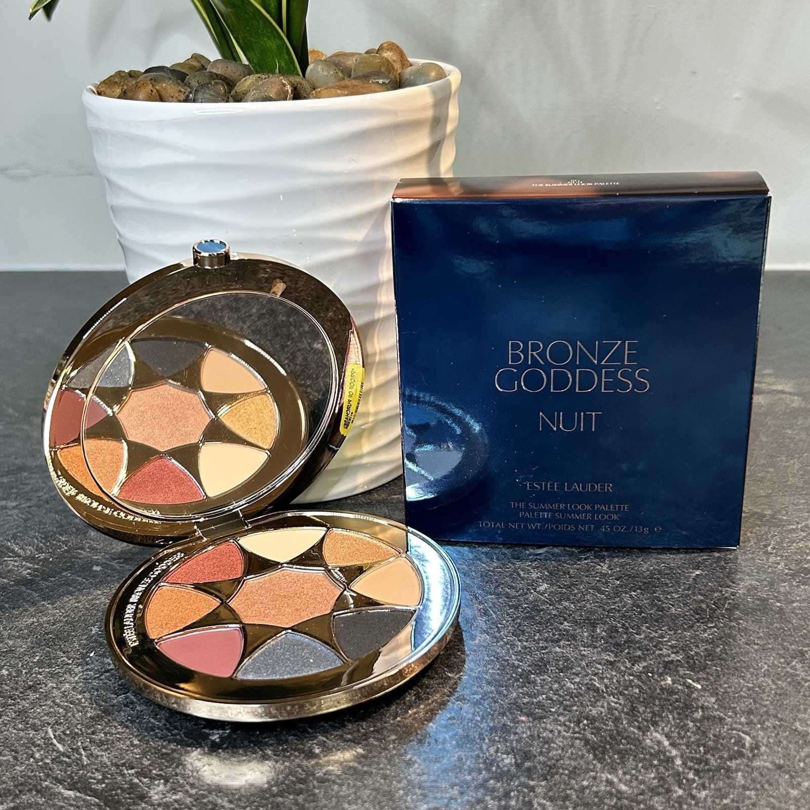 NEW Estee Lauder Bronze Goddess Nuit The Summer Look Palette .45oz 13g Full Size