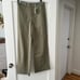 Marine Layer Bridget High Waist Raw Hem Wide Leg Pants in Aloe Size 14 NWT