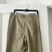 Marine Layer Bridget High Waist Raw Hem Wide Leg Pants in Aloe Size 14 NWT