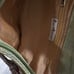 Boutique designer suede horsebit clutch