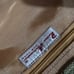Boutique designer suede horsebit clutch