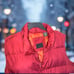 St. John’s Bay Dark Brick/Rust Red Winter Puffer Vest Men XL