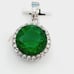 925 Sterling Silver Cubic Zircon Jewelry Set, UU1P7A7040