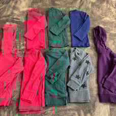 Primary sweatshirts and tee shirts