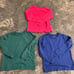 Primary sweatshirts and tee shirts