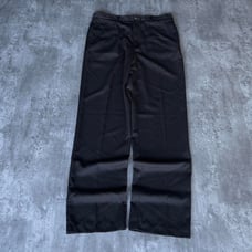Vintage Y2K Tommy Hilfiger Black Grunge Opium Baggy Dress Pants