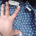 Elisabeth navy blue Skorts. with white pattern, size 22,