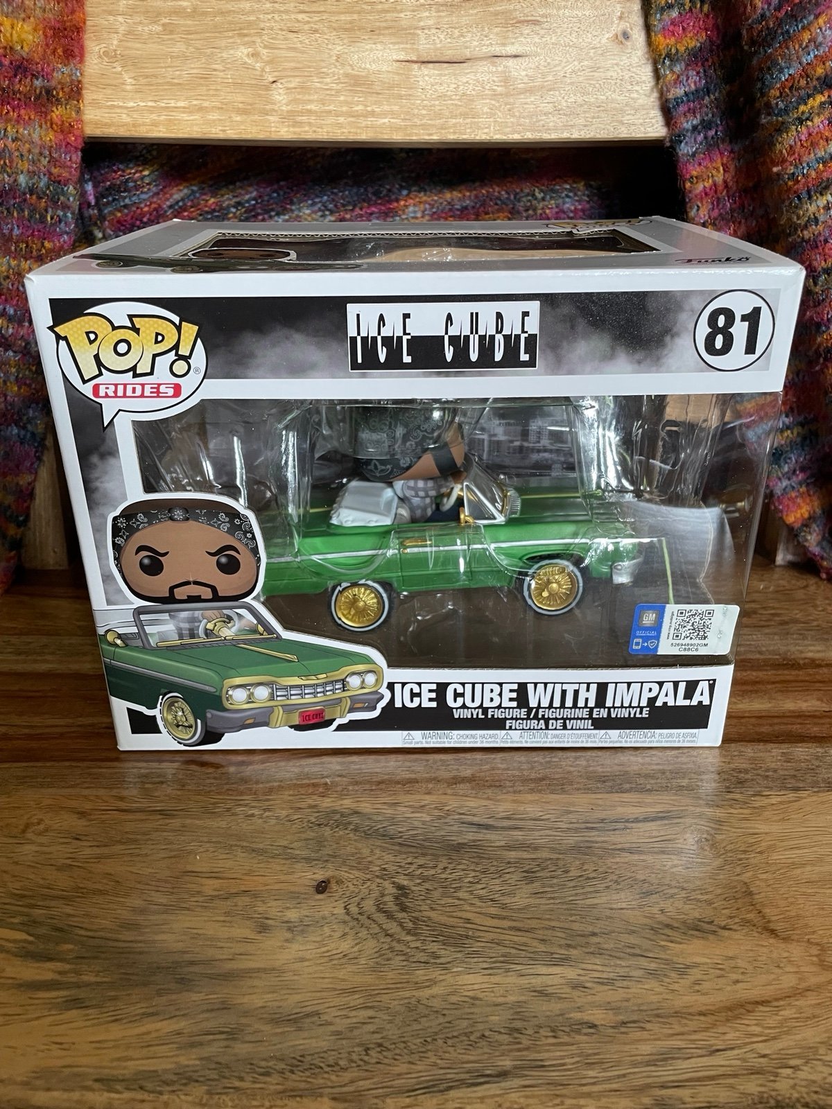 Funko Ice Cube Pop! Rides Ice Cube With Impala Vinyl Figure