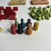 Vintage 1935-1946 Monopoly Game Board & Pawns Money Property Cards Wood Houses