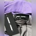 Homme femme hoodie sweater sweatshirt gray purple 100% cotton size large
