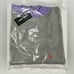 Homme femme hoodie sweater sweatshirt gray purple 100% cotton size large