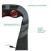 RESTECK- Massagers for Neck and Back with Heat & Motion Compact & Portable