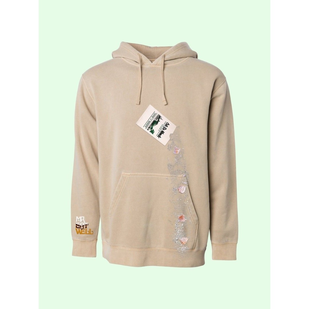 MR EATWELL x Cafe Du Monde Sweetsuit Hoodie Men's Size 2XL RARE