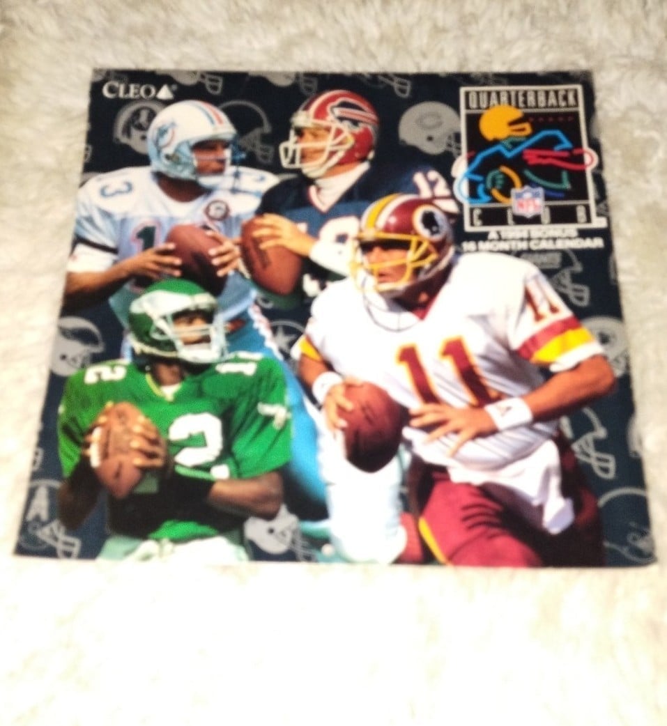 Vintage Quarterback Club Best of the NFL 16 Month 1994 Calendar