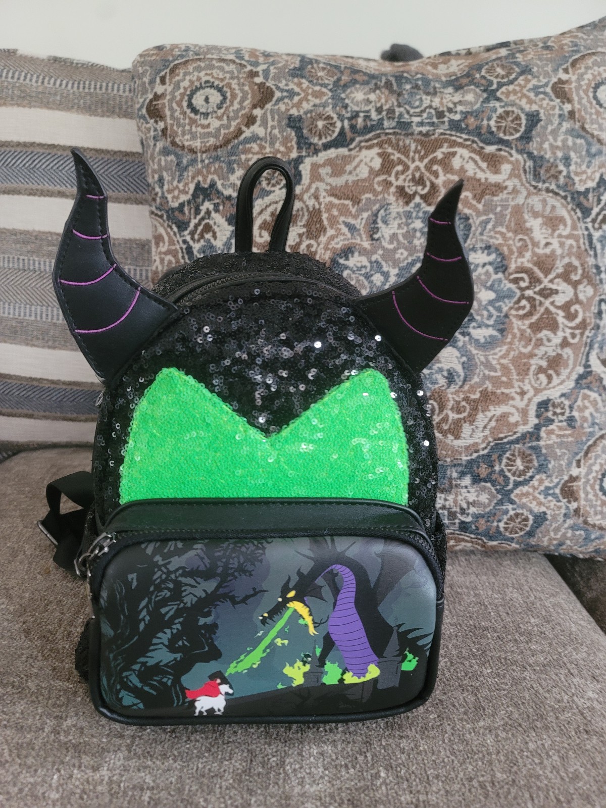 Maleficent Sequin Loungefly