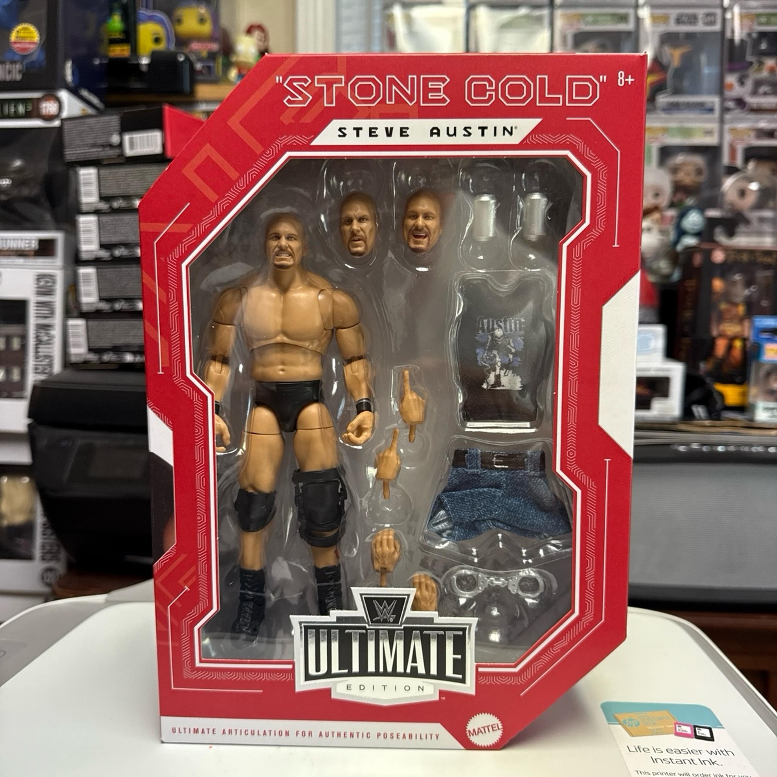 WWE ULTIMATE EDITION Monday Night War Exclusive "Stone Cold" Steve Austin NEW