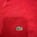 Lacoste V neck red men's sweater size 5