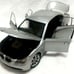 BMW 5 Series Silver Miniature Car