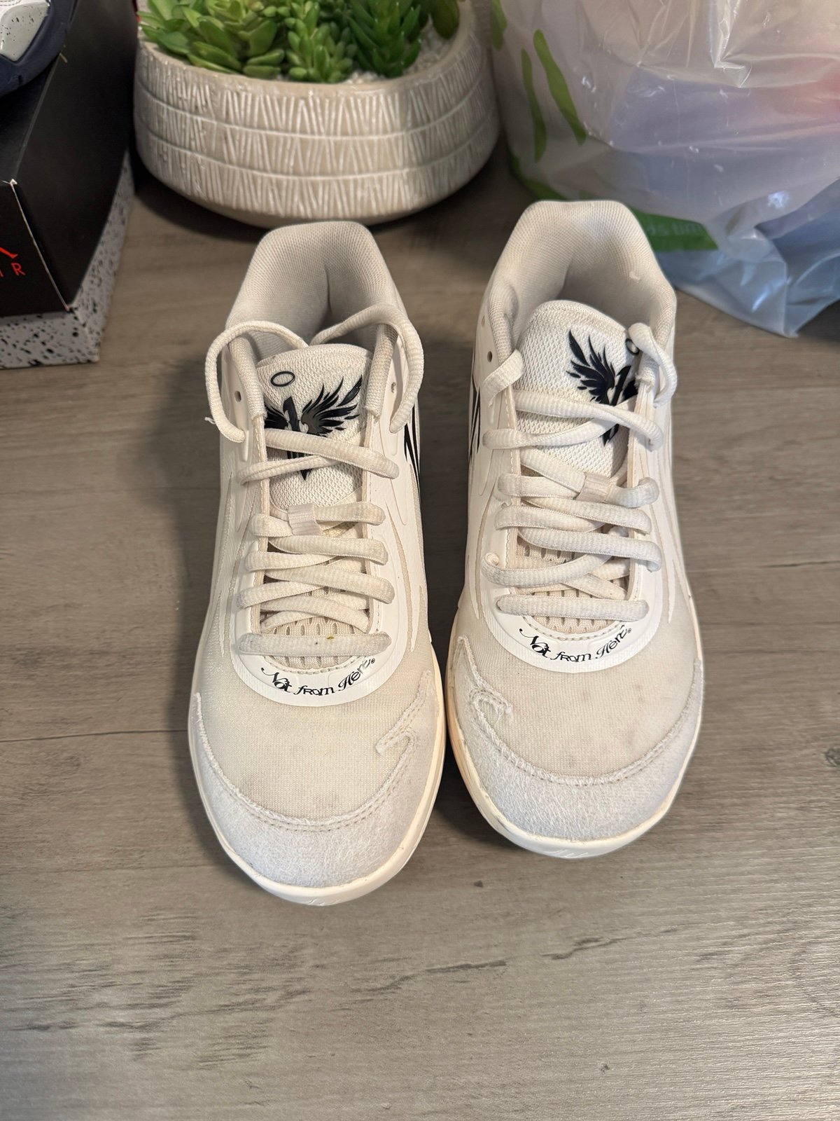 Size 6y lamelo ball shoes