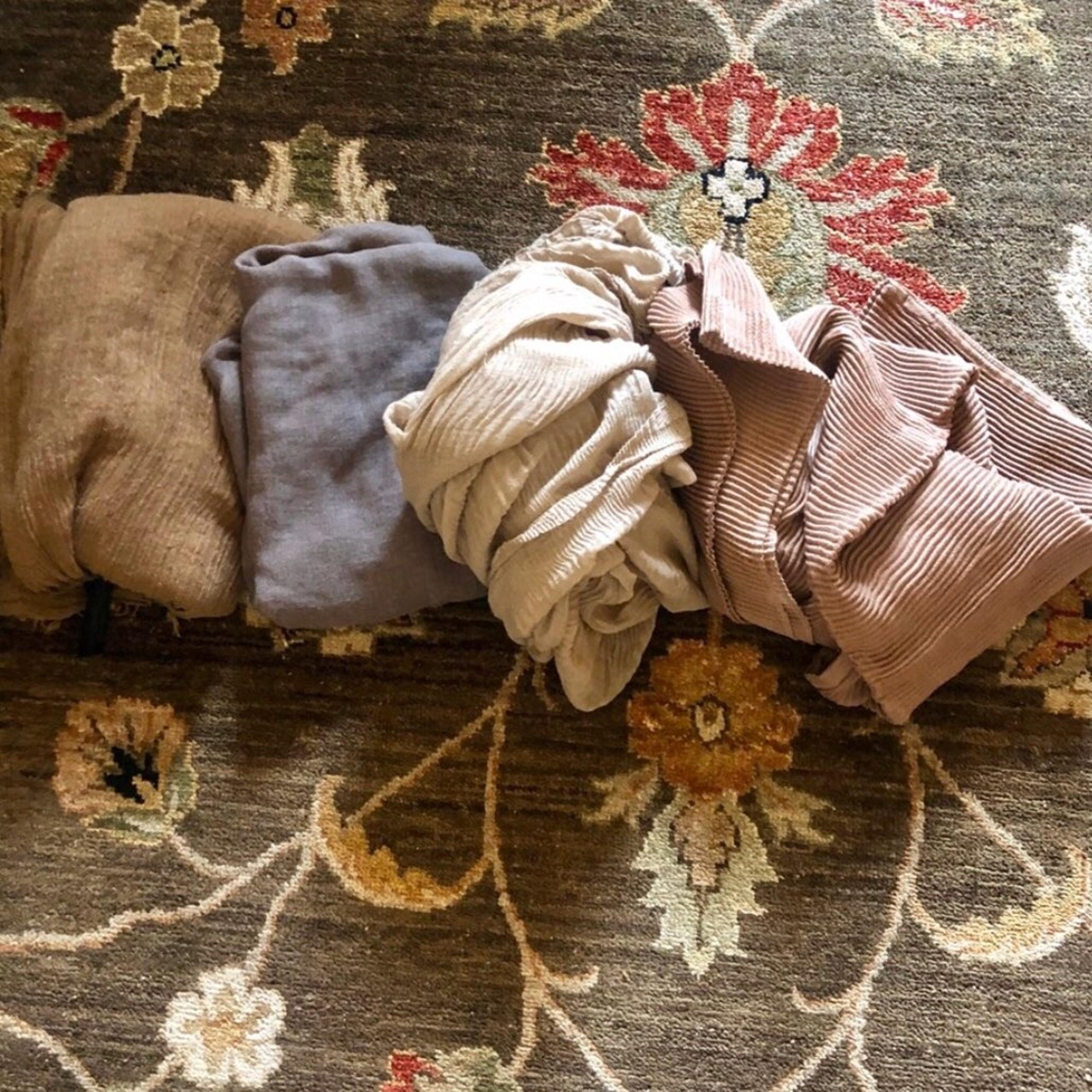 Bundle of Tan Scarves