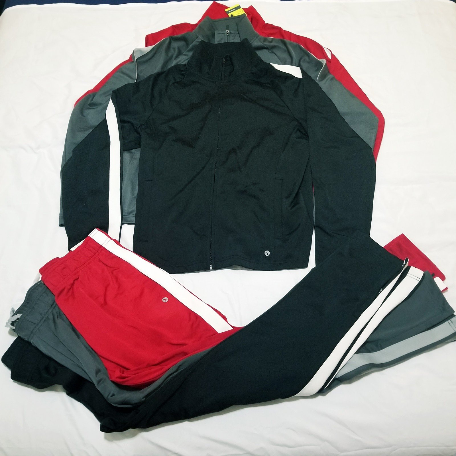 fleece jacket medium sweatpants joggers size small