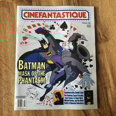 Cinefantastique Batman Mask of the Phantasm issue. February 1994 DC COMICS